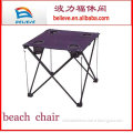 camping folding table with cup hole